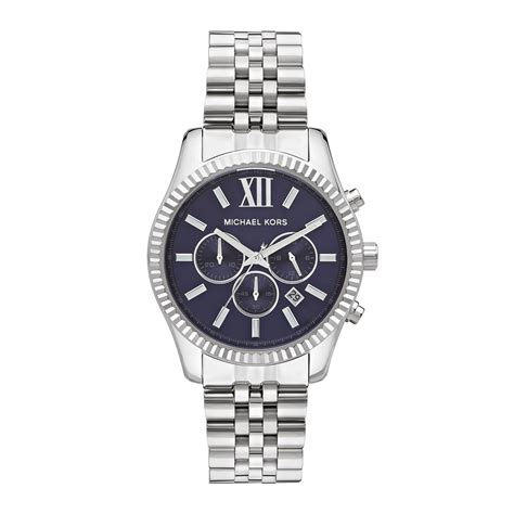 michael kors watch women blue|michael kors mk8280.